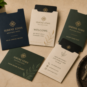 Room Key Card Sleeves