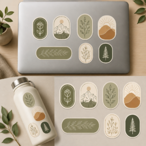 Laptop & Bottle Stickers