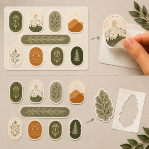 Half Cut & Full Cut Stickers